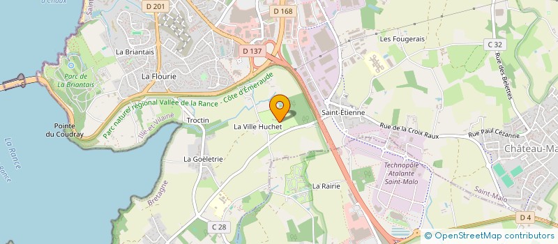 localisation de l'entreprise MATALAN  SAINT-MALO