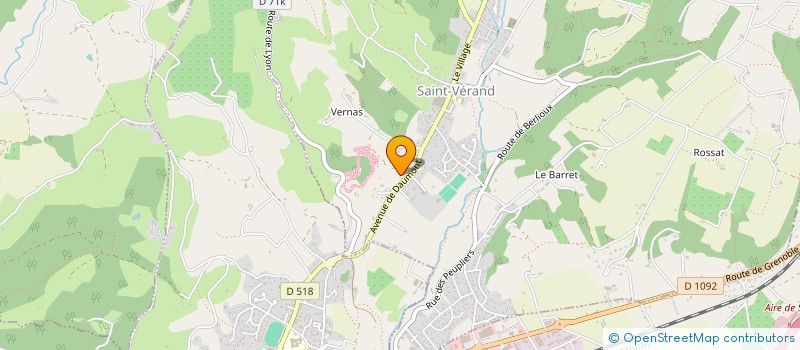 localisation de l'entreprise MATALB PC  SAINT-VERAND