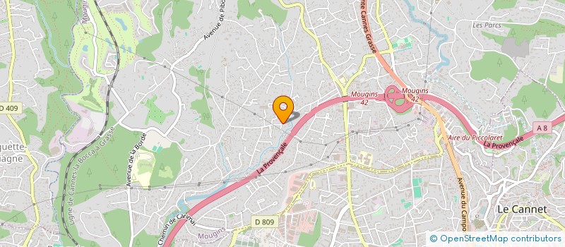 localisation de l'entreprise MATALBRI à MOUGINS