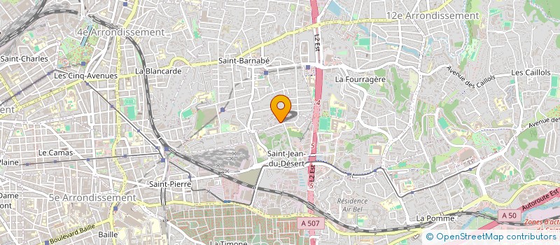 localisation de l'entreprise MATALFLO IMMO à MARSEILLE