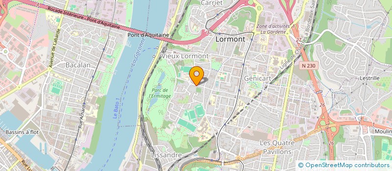 localisation de l'entreprise MATALI  LORMONT