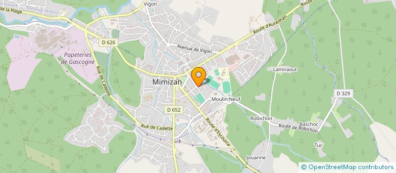 localisation de l'entreprise MATALICE  MIMIZAN