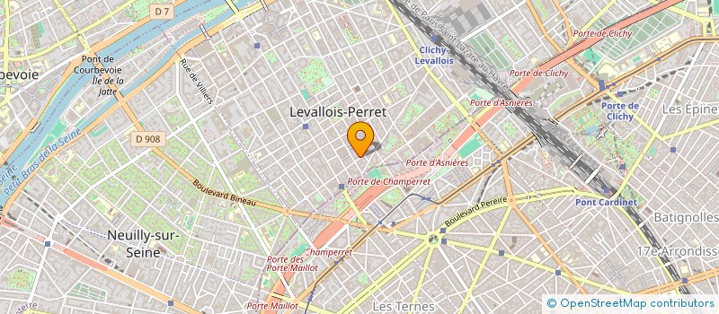 localisation de l'entreprise MATALIE RENOVATION à LEVALLOIS-PERRET