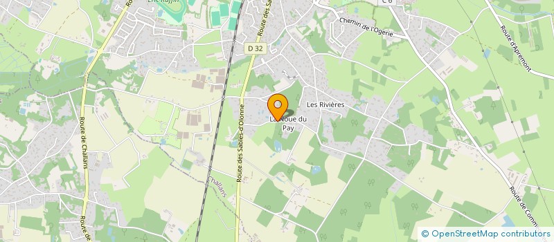 localisation de l'entreprise MATALIZ à CHALLANS