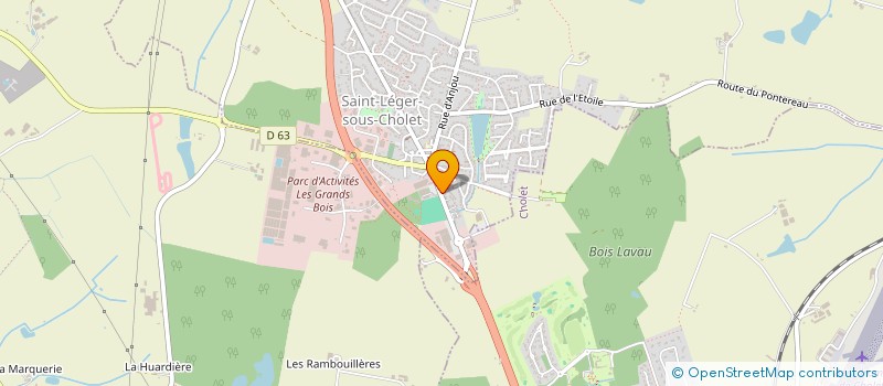 localisation de l'entreprise MATALMA à SAINT-LEGER-SOUS-CHOLET