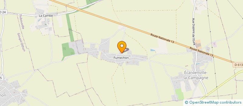 localisation de l'entreprise MATAM à ECARDENVILLE LA CAMPAGNE