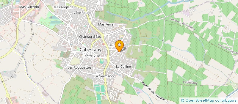 localisation de l'entreprise MATAM  CABESTANY