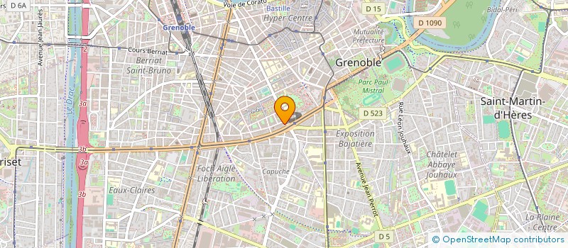 localisation de l'entreprise MATAM DY à GRENOBLE