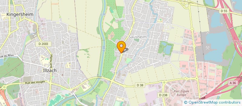 localisation de l'entreprise MATANDIS  SAUSHEIM