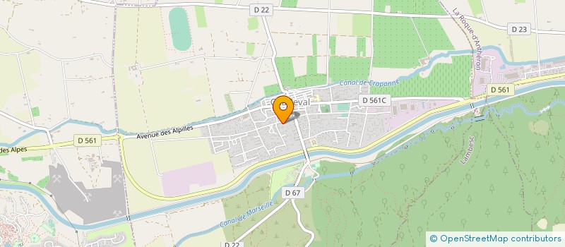 localisation de l'entreprise MATANE CONSTRUCTION à CHARLEVAL