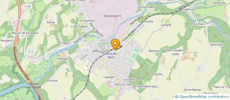 localisation de l'entreprise MATANNA  PONT-DE-BUIS-LES-QUIMERCH