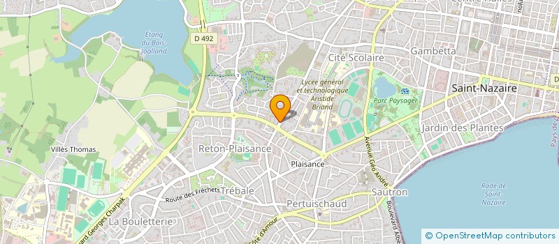 localisation de l'entreprise MATANNE  SAINT-NAZAIRE