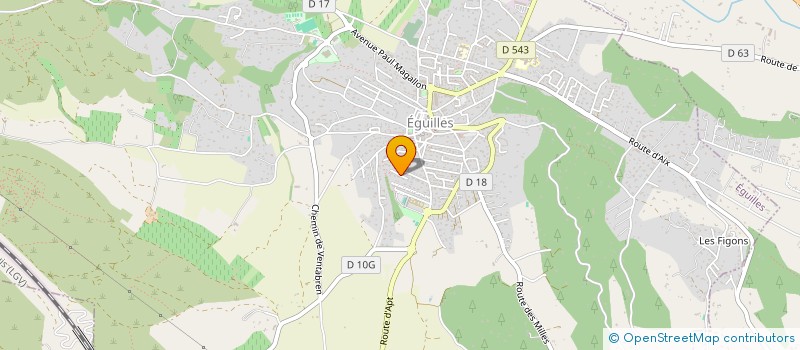 localisation de l'entreprise MATANOVA  EGUILLES