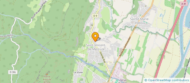 localisation de l'entreprise MATARU CONSULTING à SAINT-VINCENT-DE-MERCUZE