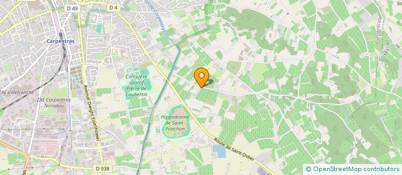 localisation de l'entreprise MATAS JEROME  CARPENTRAS