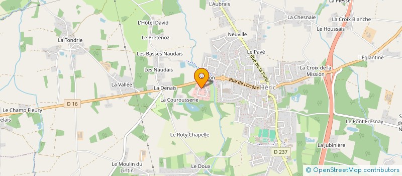 localisation de l'entreprise MATAX  HERIC