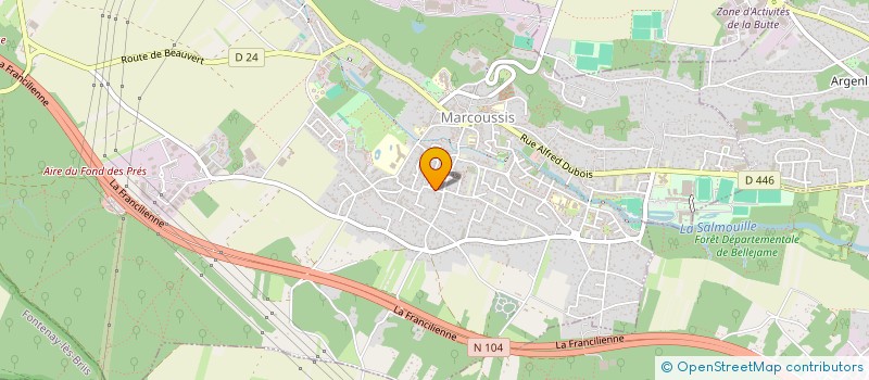 localisation de l'entreprise MATAX  MARCOUSSIS