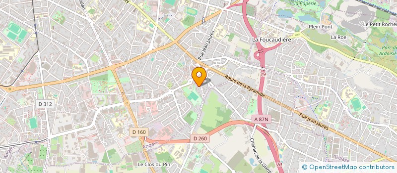 localisation de l'entreprise MATBAT  ANGERS