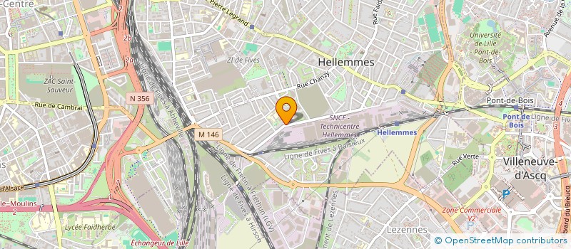 localisation de l'entreprise MATBAT à LILLE