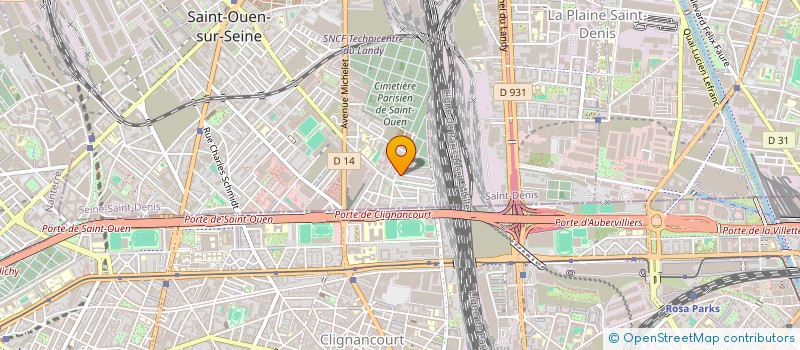 localisation de l'entreprise MATBOX & CO à SAINT-OUEN-SUR-SEINE
