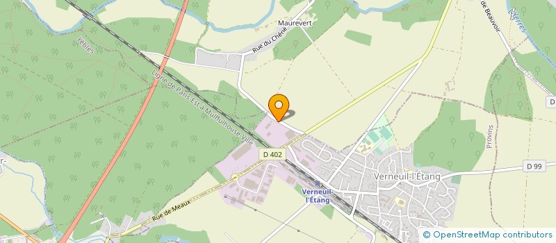localisation de l'entreprise MATBTP à CHAUMES-EN-BRIE