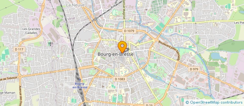 localisation de l'entreprise MATCH à BOURG-EN-BRESSE