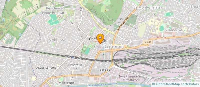 localisation de l'entreprise MATCH  CHELLES