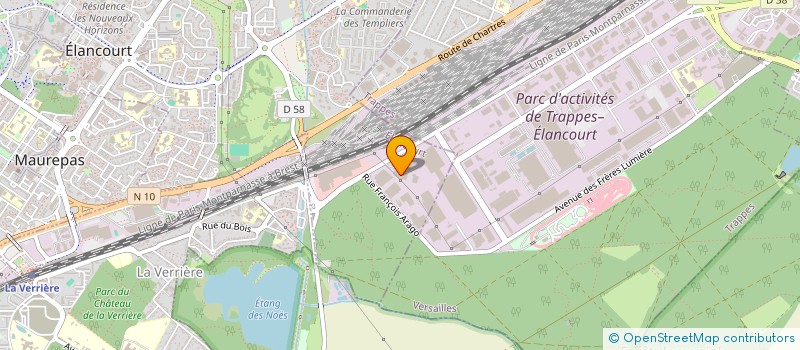 localisation de l'entreprise MATCH CONCEPT à ELANCOURT