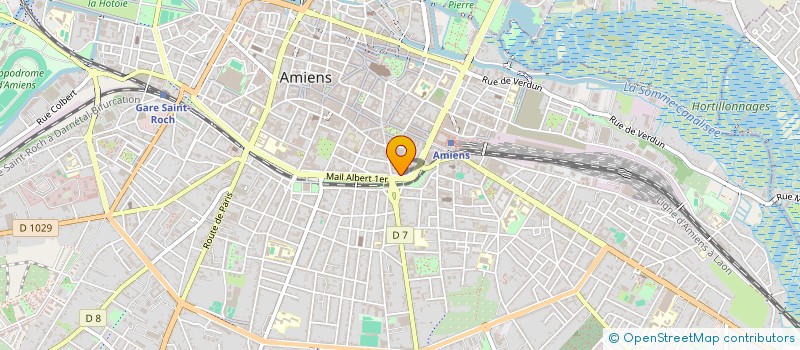 localisation de l'entreprise MATCH CREDIT à AMIENS