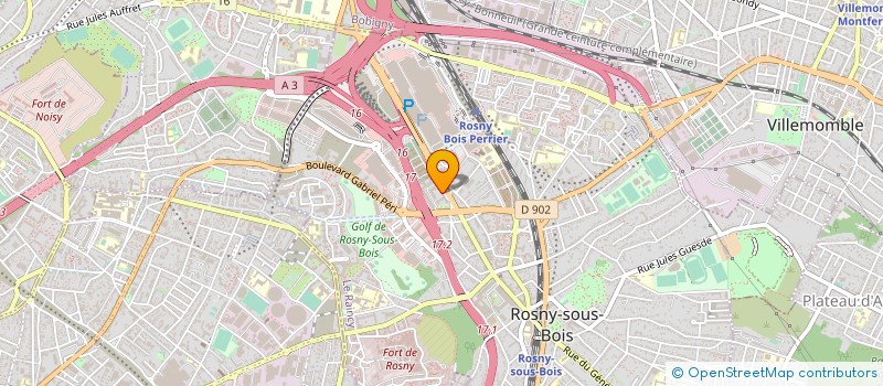 localisation de l'entreprise MATCH EXPERT AGENCY à ROSNY-SOUS-BOIS