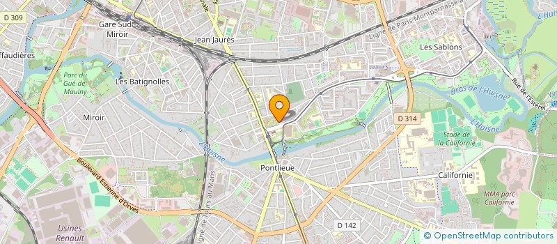 localisation de l'entreprise MATCH PATRIMOINE à LE MANS