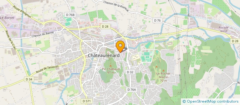 localisation de l'entreprise MATCH&WORK  CHATEAURENARD