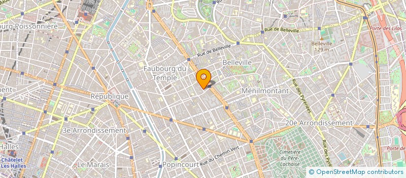 localisation de l'entreprise MATCH-WORK TRAVAIL TEMPORAIRE  PARIS