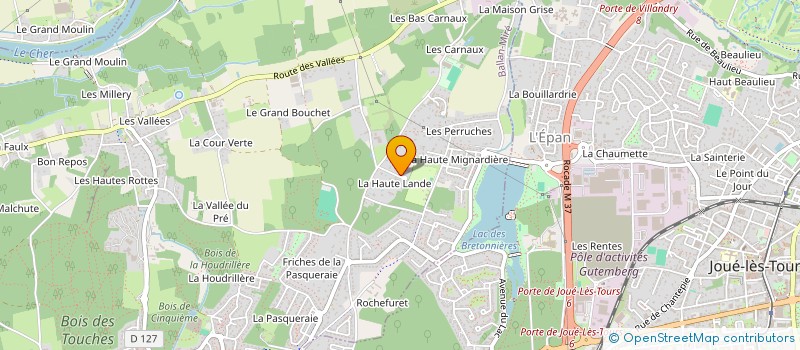 localisation de l'entreprise MATCHA 37  BALLAN-MIRE