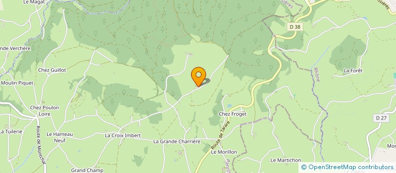 localisation de l'entreprise MATCHA  PANISSIERES