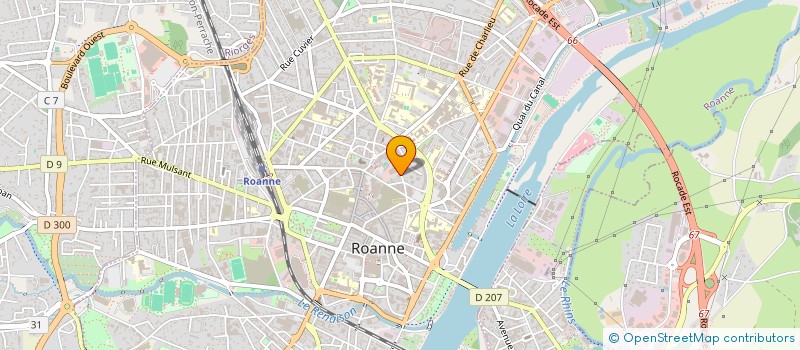 localisation de l'entreprise MATCHA  ROANNE