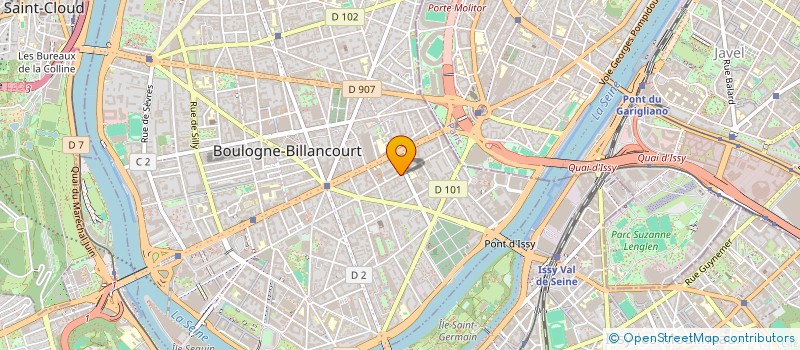 localisation de l'entreprise MATCHA STUD.IO à BOULOGNE-BILLANCOURT