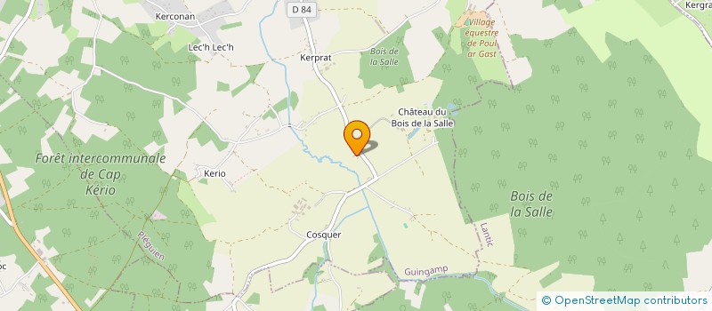 localisation de l'entreprise MATCHAB  PLEGUIEN