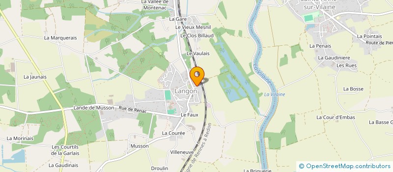 localisation de l'entreprise MATCHBOX MARIONNETTES  LANGON