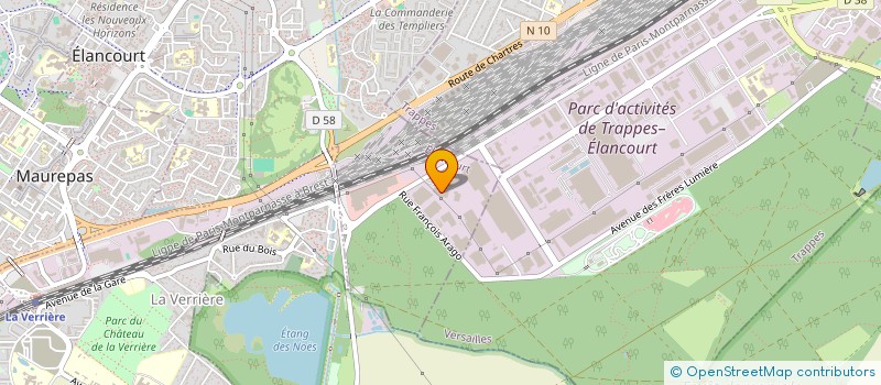 localisation de l'entreprise MATCHDIGITAL  ELANCOURT