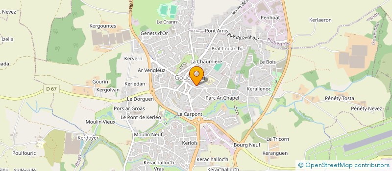 localisation de l'entreprise MATCHI RESTAURATION  BREST