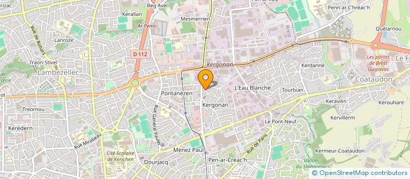 localisation de l'entreprise MATCHI RESTAURATION RENNES à BREST