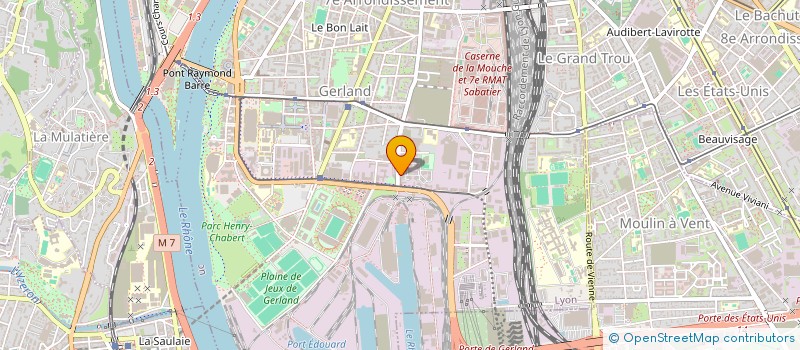 localisation de l'entreprise MATCHMAG  LYON