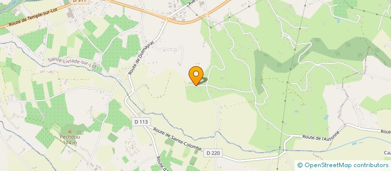 localisation de l'entreprise MATCLE  SAINTE-LIVRADE-SUR-LOT