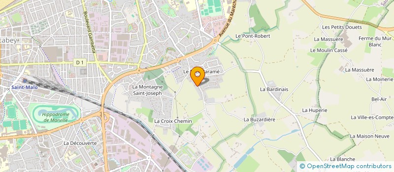 localisation de l'entreprise MATCO  SAINT-MALO