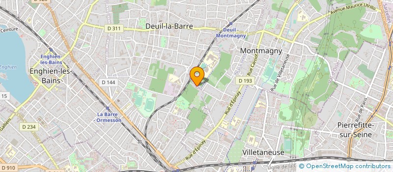 localisation de l'entreprise MATCOM à ANDILLY