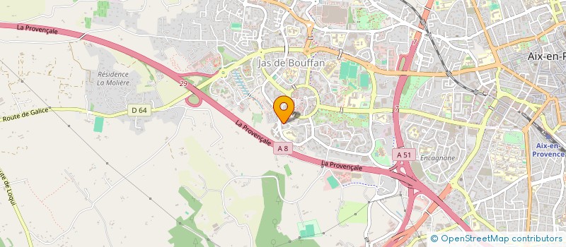 localisation de l'entreprise MATCOM à AIX-EN-PROVENCE