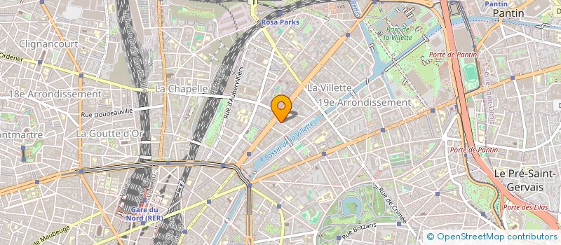 localisation de l'entreprise MATCONST BTP FRANCE  PARIS