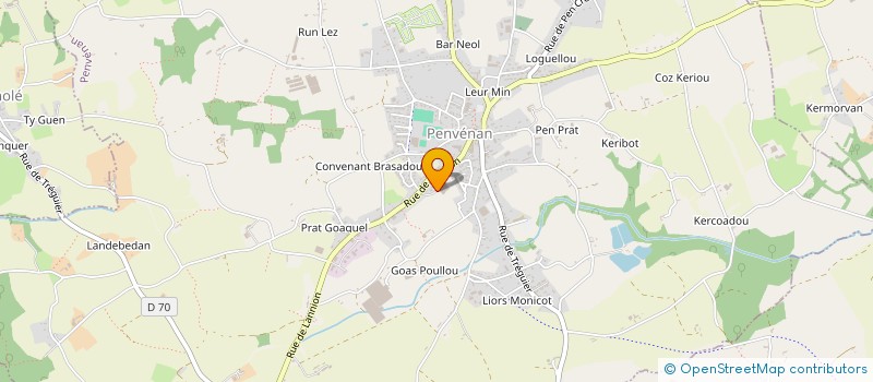 localisation de l'entreprise MATDIS  PENVENAN