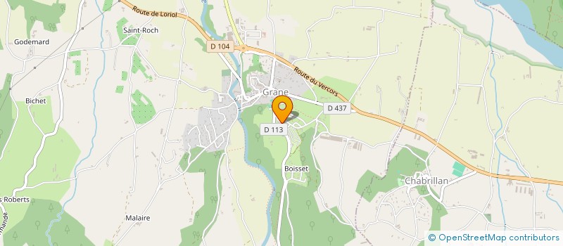 localisation de l'entreprise MATE DNA à GRANE